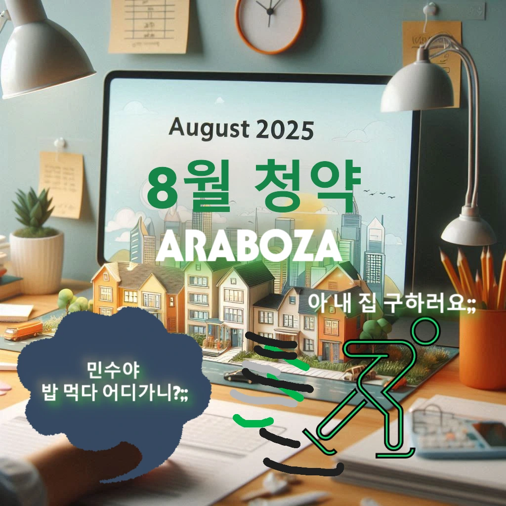 8월 아파트 청약 |  8월 전국 청약 캘린더: 주요 단지 분양 일정 및 청약 방법 총정리 (1편)